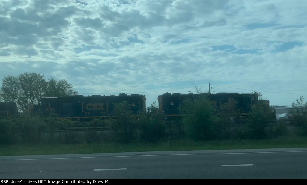 CSX M724 at Brookley